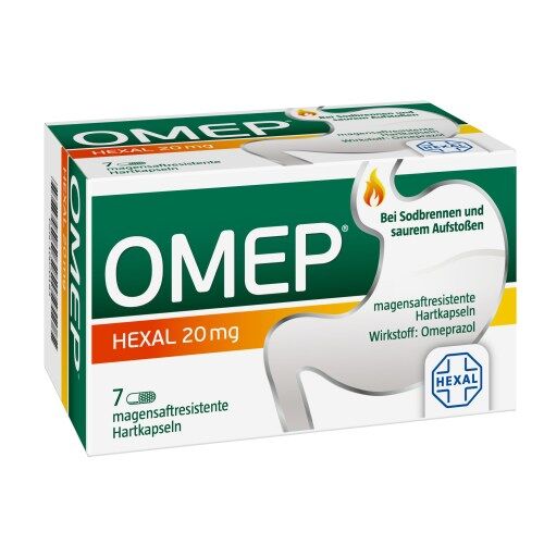 OMEP HEXAL 20mg magensaftresistente Hartkapseln