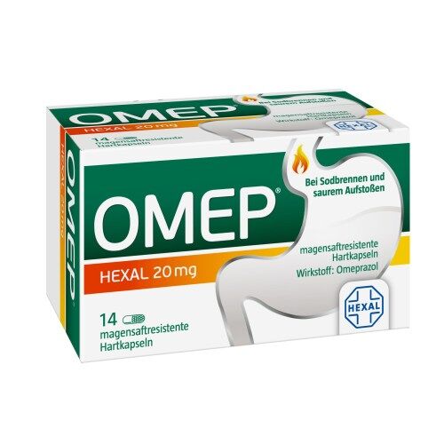 OMEP HEXAL 20 mg magensaftresistente Hartkapseln