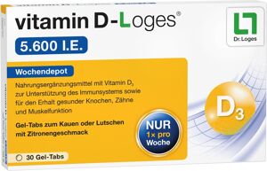 vitamin D-Loges 5.600 I.E. Wochendepot