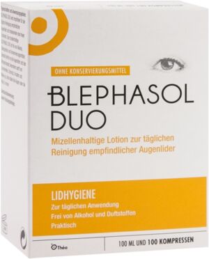 Blephasol Duo 100ml + 100 Reinigungspads