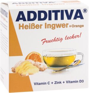 ADDITIVA Heißer Ingwer + Orange