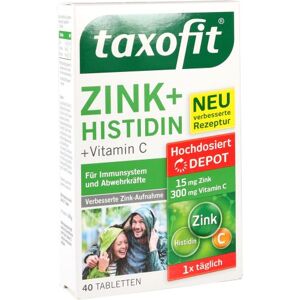 taxofit Zink + Histidin Depot Tabletten