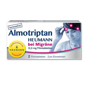 Almotriptan Heumann bei Migräne 12.5mg Filmtabl.