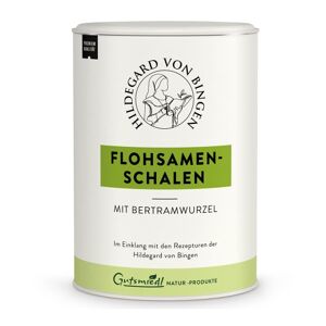Flohsamenschalen mit Bertramwurzel gemahlen