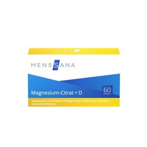 Magnesium-Citrat + D MensSana
