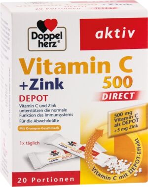 Doppelherz Vitamin C 500 + Zink Depot direct