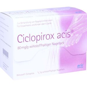Ciclopirox acis 80mg/g wirkstoffhaltiger Nagellack