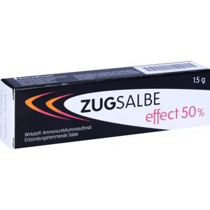 Zugsalbe effect 50 %