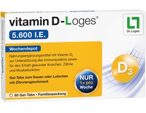 vitamin D-Loges 5.600 I.E. Wochendepot Fam.-Pack.