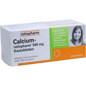 Calcium-ratiopharm 500 mg Kautabletten