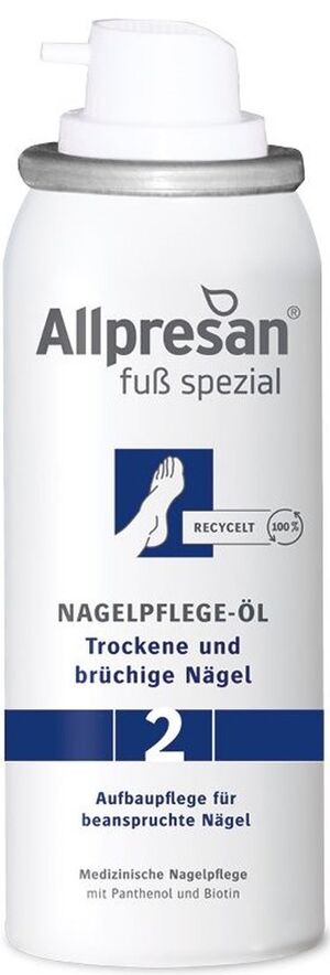 Allpresan Fuß spezial Nr. 2 - Trockene Haut und brüchige Nägel  - Nagelpflege Öl 50 ml