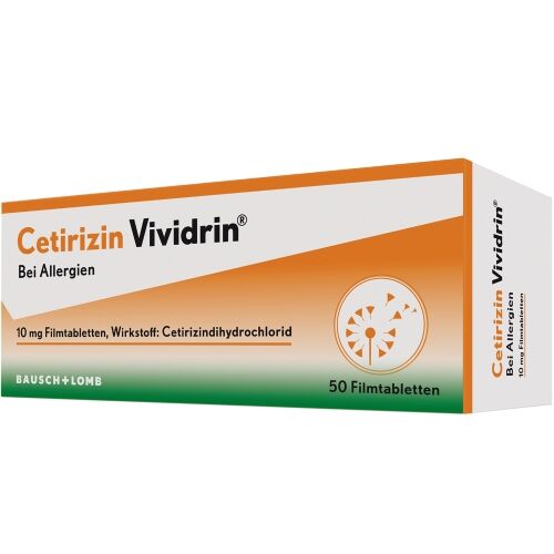 CETIRIZIN Vividrin 10 mg Filmtabletten