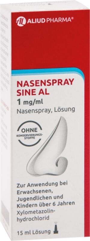 Nasenspray sine AL 1 mg/ml Nasenspray