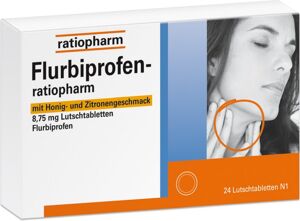 Flurbiprofen-ratiopharm m.Honig-u Zitroneng8.75mg