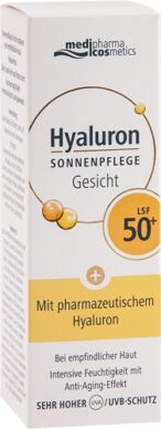 Hyaluron Sonnenpflege Gesicht LSF 50+