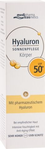 Hyaluron Sonnenpflege Körper LSF 50+