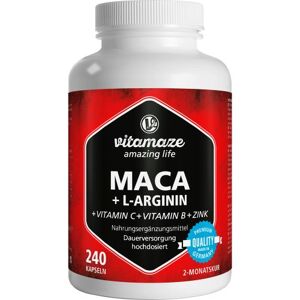Maca 4:1 hochdosiert + L-Arginin