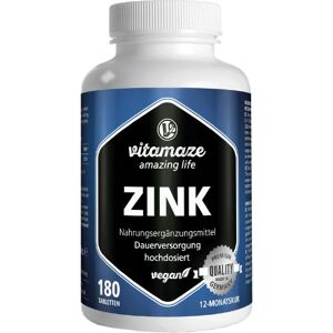Zink 25 mg hochdosiert vegan