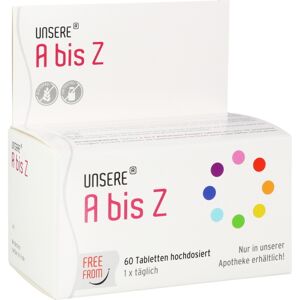 Unsere Multivitamin A-Z freefrom mit Lutein