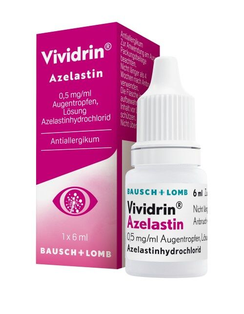 VIVIDRIN Azelastin 0,5 mg/ml Augentropfen