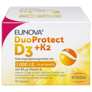 EUNOVA DuoProtect D3+K2 1000IE/80UG