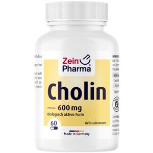 Cholin 600mg rein aus Bitartrat veg Kapseln