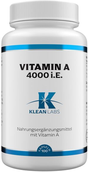 Vitamin A 4000 I.U.KLEAN LABS