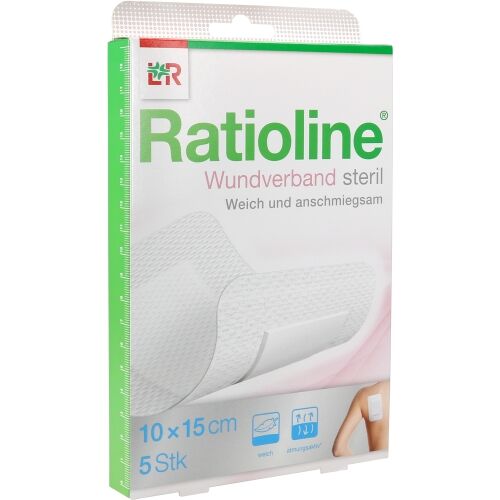 Ratioline Wundverband 15x10 cm steril