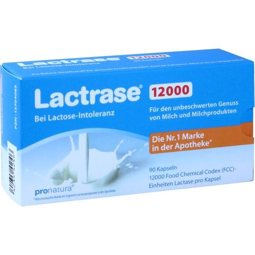 Lactrase 12000 FCC Kapseln