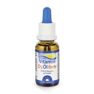 Dr. Jacob's Vitamin D3 forte Öl Tropfen 2000 I.E.