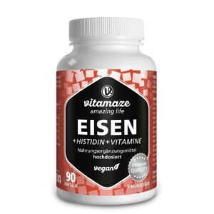 Eisen 20 mg + Histidin + Vitamine C B9 B12
