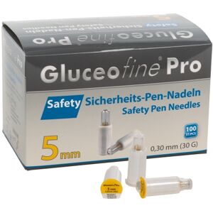 GLUCEOFINE Pro Safety Sich.-Pen-Nadeln 30 Gx5 mm