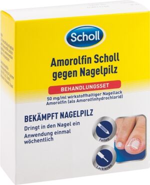 Amorolfin Scholl gegen Nagelpilz Behandlungsset