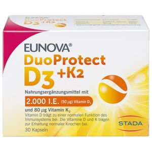 EUNOVA DuoProtect D3+K2 2000IE/80UG