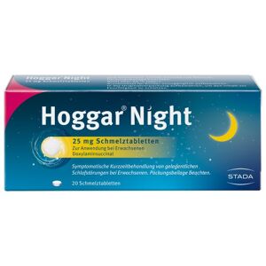 Hoggar Night 25 mg Schmelztablette