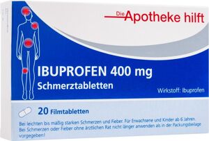 Ibuprofen 400 mg Die Apotheke hilft