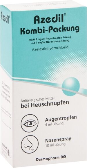 Azedil Kombi-Packung 0.5 mg/ml ATR 1 mg/ml NAS