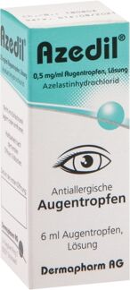Azedil 0.5 mg/ml Augentropfen Lösung
