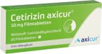 Cetirizin axicur 10 mg Filmtabletten