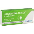 Loratadin axicur 10 mg Tabletten