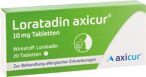 Loratadin axicur 10 mg Tabletten