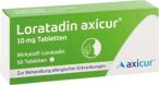 Loratadin axicur 10 mg Tabletten