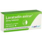 Loratadin axicur 10 mg Tabletten