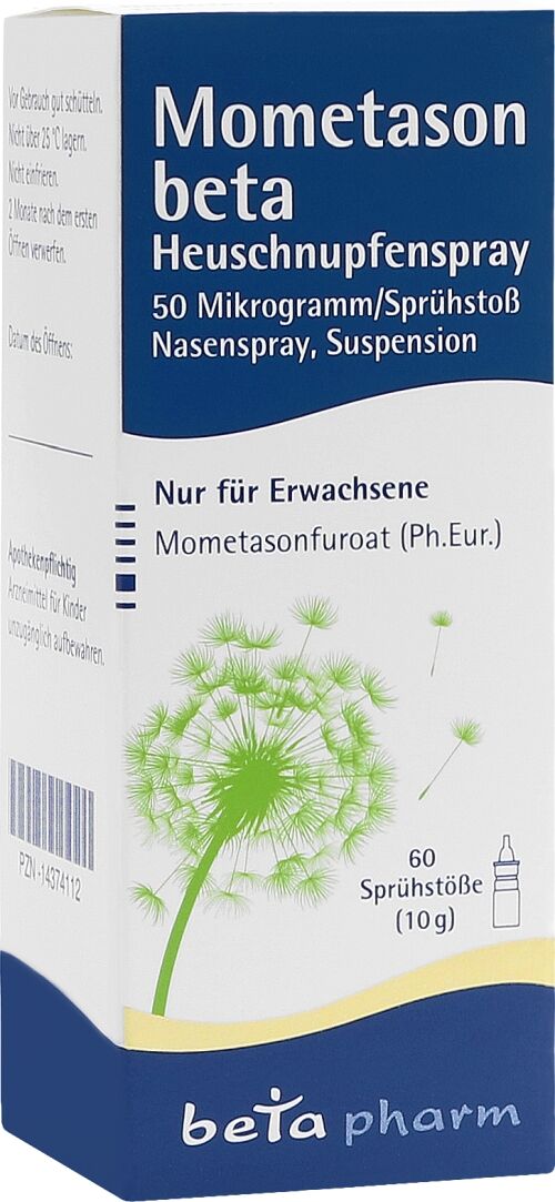 Mometason beta Heuschnupfenspray 50 ug/Sp. 60 Sp.