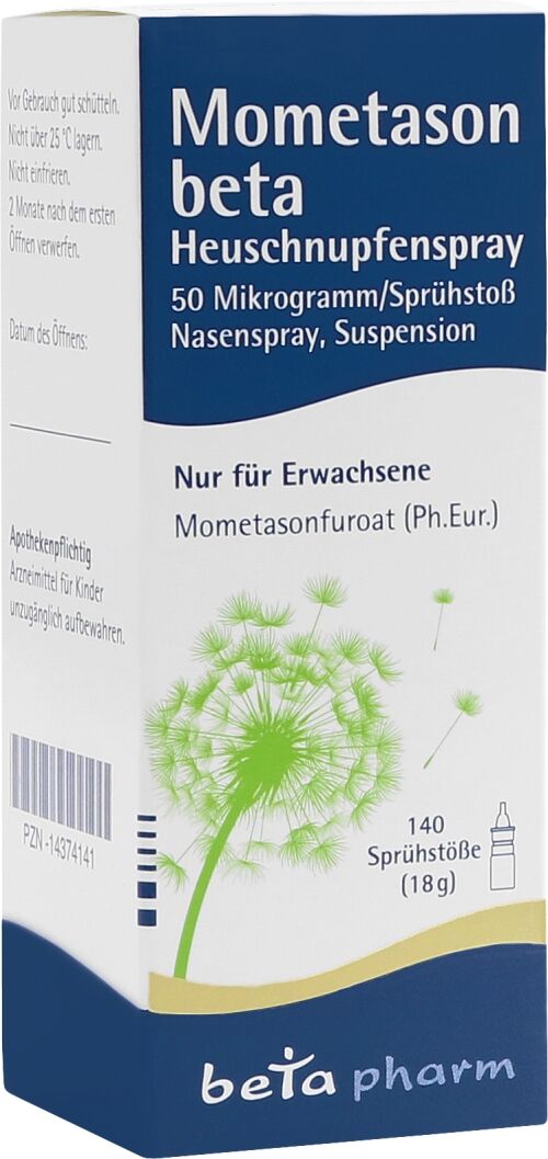 Mometason beta Heuschnupfenspray 50 ug/Sp. 140 Sp.