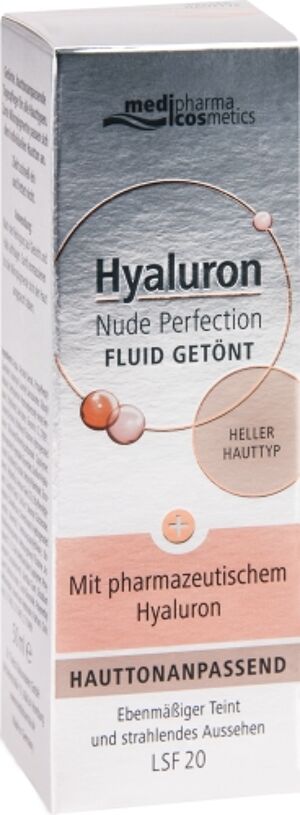 Hyaluron Nude Perfection Fluid getönt heller HTL20