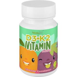 Vitamin D3 + K2 Kinder Kautabletten vegan