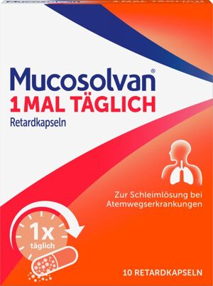 Mucosolvan 1mal täglich Retardkapseln