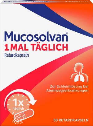 Mucosolvan 1mal täglich Retardkapseln