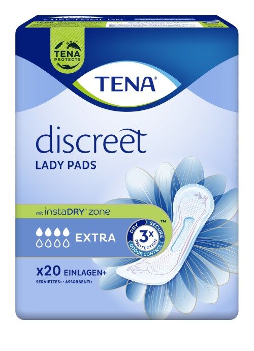 TENA Lady Discreet Extra Inkontinenz Einlagen